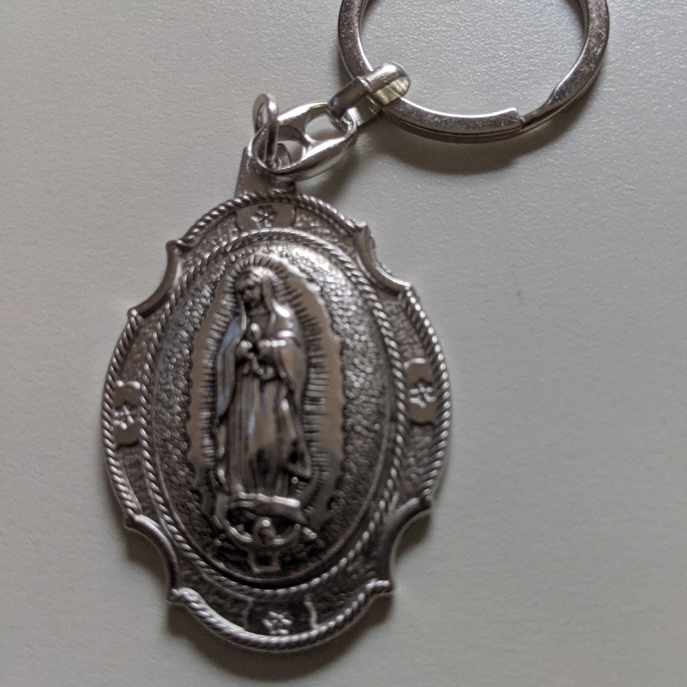 Guadalupe Virgin Keyring